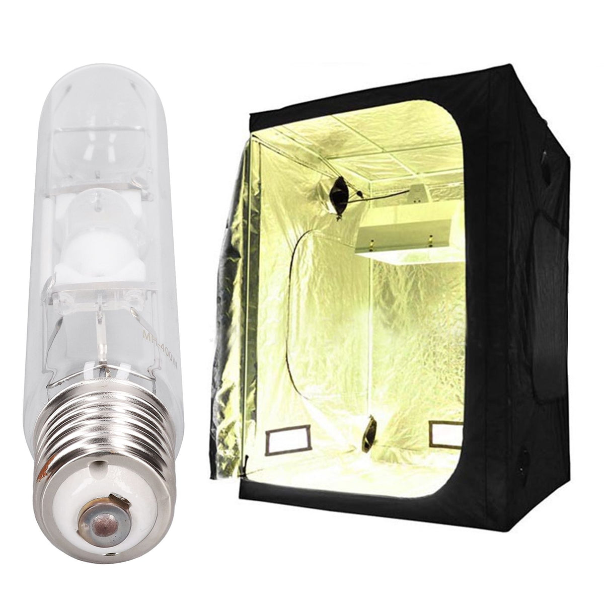Metal Halide Lamp 400W Low Power Consumption Plant Growth Bulb Replacement 110V to 240V