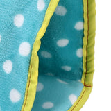 Bird Bed Foldable Portable Comfortable Flannel Triangular Hanging Bird Hammock with Hooks for Parrots Hamsters SquirrelsGreen - Extra Image