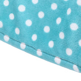 Bird Bed Foldable Portable Comfortable Flannel Triangular Hanging Bird Hammock with Hooks for Parrots Hamsters SquirrelsGreen - Extra Image