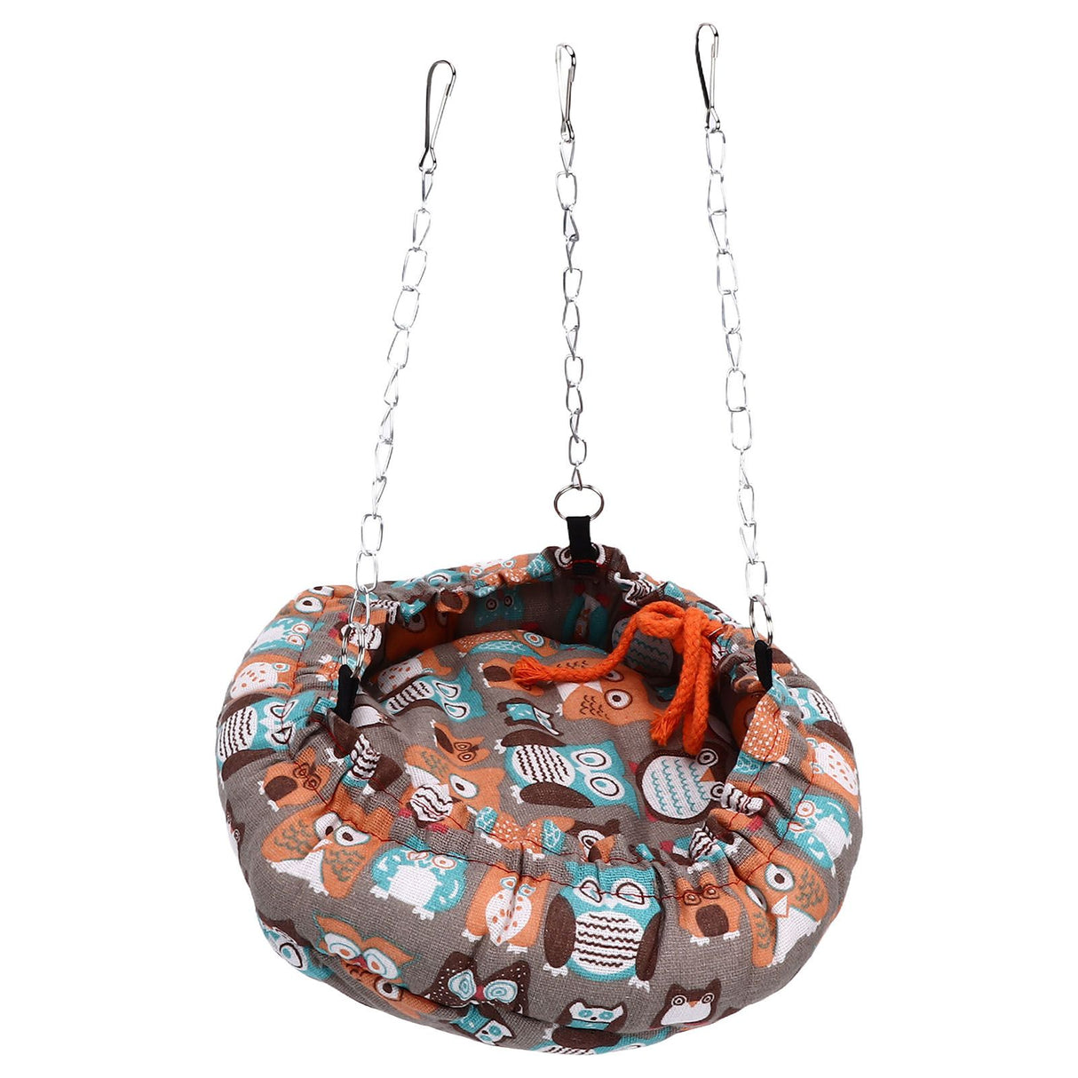 Bird Bed Safe Warm Soft Plush Easy Storage Space Saving Easy Cleaning Suspensible Design Bird Nest for Home Travel