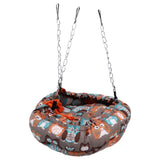 Bird Bed Safe Warm Soft Plush Easy Storage Space Saving Easy Cleaning Suspensible Design Bird Nest for Home Travel