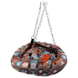 Bird Bed Safe Warm Soft Plush Easy Storage Space Saving Easy Cleaning Suspensible Design Bird Nest for Home Travel - Low Angle