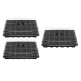 3Set 24 Hole Plant Growing Tray Propagation Tray Breathable Seedling Plate Garden Nursery Tray