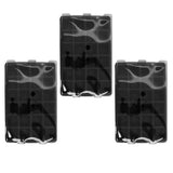 3Set 24 Hole Plant Growing Tray Propagation Tray Breathable Seedling Plate Garden Nursery Tray