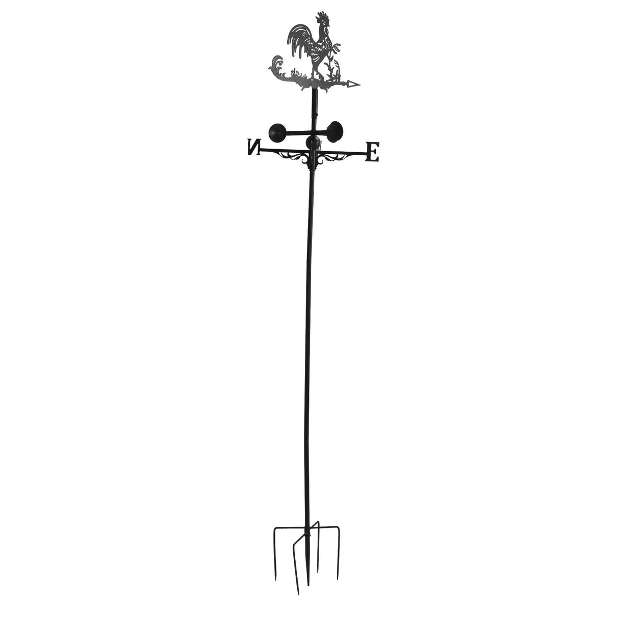 Lawn Direction Mark Garden Wrought Iron Direction Mark for Outdoor Decoration