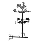 Lawn Direction Mark Garden Wrought Iron Direction Mark for Outdoor Decoration