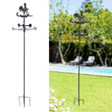 Lawn Direction Mark Garden Wrought Iron Direction Mark for Outdoor Decoration - Extra Image