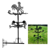 Lawn Direction Mark Garden Wrought Iron Direction Mark for Outdoor Decoration - Extra Image