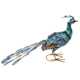 Outdoor Solar Light Vivid Peacock Sculpture Light Garden Decoration Light for Courtyard Lawn60x37 cm / 23.6x14.6 in