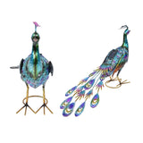 Outdoor Solar Light Vivid Peacock Sculpture Light Garden Decoration Light for Courtyard Lawn60x37 cm / 23.6x14.6 in - Extra Image