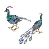 Outdoor Solar Light Vivid Peacock Sculpture Light Garden Decoration Light for Courtyard Lawn60x37 cm / 23.6x14.6 in
