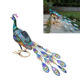 Outdoor Solar Light Vivid Peacock Sculpture Light Garden Decoration Light for Courtyard Lawn60x37 cm / 23.6x14.6 in - Extra Image