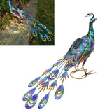 Outdoor Solar Light Vivid Peacock Sculpture Light Garden Decoration Light for Courtyard Lawn60x37 cm / 23.6x14.6 in - Extra Image