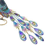 Outdoor Solar Light Vivid Peacock Sculpture Light Garden Decoration Light for Courtyard Lawn60x37 cm / 23.6x14.6 in