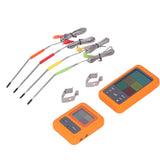 Wireless Meat Thermometer Digital BBQ Thermometer with 4 Probes for Kitchen Cooking Oven Grilling Smoking - Front View