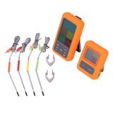 Wireless Meat Thermometer Digital BBQ Thermometer with 4 Probes for Kitchen Cooking Oven Grilling Smoking