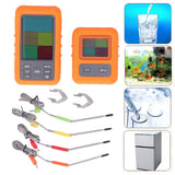 Wireless Meat Thermometer Digital BBQ Thermometer with 4 Probes for Kitchen Cooking Oven Grilling Smoking