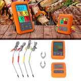 Wireless Meat Thermometer Digital BBQ Thermometer with 4 Probes for Kitchen Cooking Oven Grilling Smoking - Extra Image