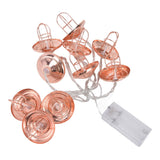 LED String Light Energy Saving Battery Operated LED Hollow String Lamp for Outdoor Picnic Camping