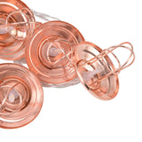 LED String Light Energy Saving Battery Operated LED Hollow String Lamp for Outdoor Picnic Camping - Extra Image