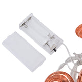 LED String Light Energy Saving Battery Operated LED Hollow String Lamp for Outdoor Picnic Camping - Extra Image