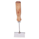 Bee Frame Shovel Stainless Steel Wooden Handle Professional Beehive Cleaner for Beekeeper