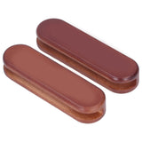 2Pcs Bakeware Wood Handle Prevent Scalding Portable Cookware Wood Handle for Outdoor Camping - Side View