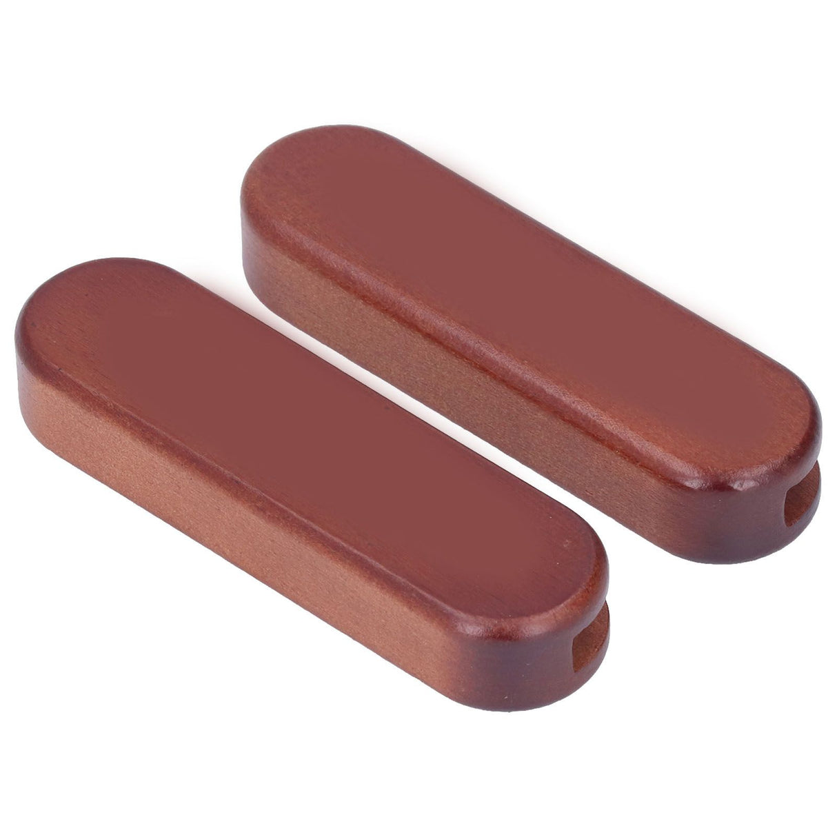 2Pcs Bakeware Wood Handle Prevent Scalding Portable Cookware Wood Handle for Outdoor Camping