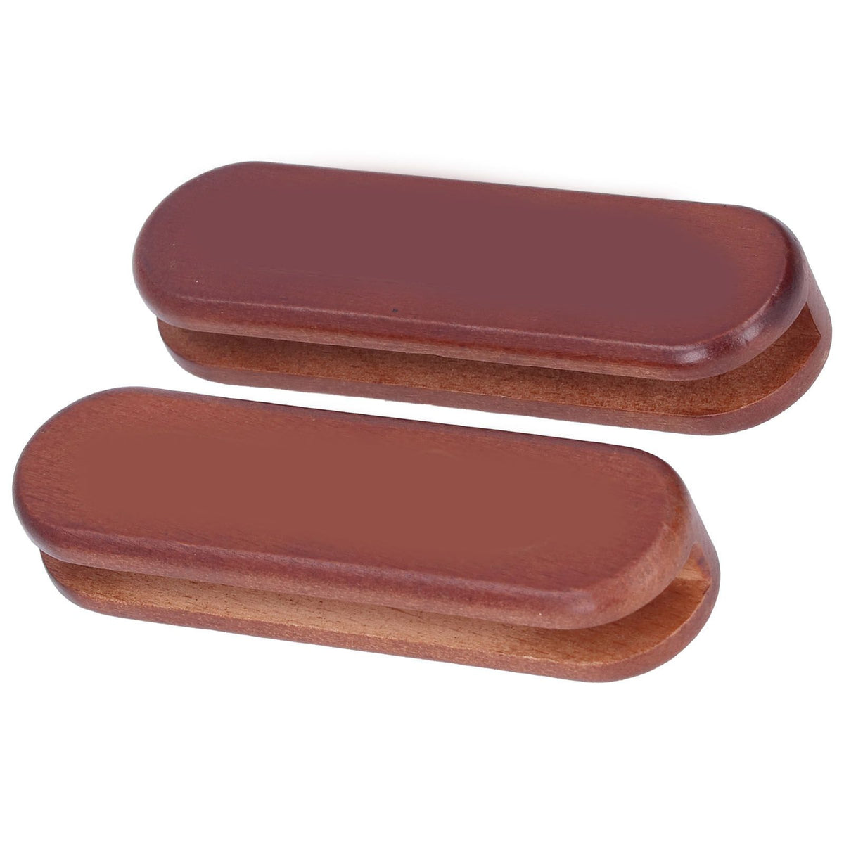 2Pcs Bakeware Wood Handle Prevent Scalding Portable Cookware Wood Handle for Outdoor Camping