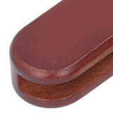 2Pcs Bakeware Wood Handle Prevent Scalding Portable Cookware Wood Handle for Outdoor Camping