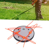 Universal Strimmer Head Plastic Wear Resistant Mower Head Garden Lawn Mower Accessories