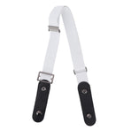 No Buckle Belt Women Traceless Adjustable Size Weaving Buckle Free Belt Women for Trousers SweaterWhite