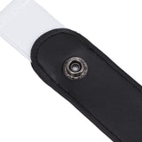 No Buckle Belt Women Traceless Adjustable Size Weaving Buckle Free Belt Women for Trousers SweaterWhite