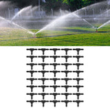 40pcs Irrigation Fitting Drip Irrigation Barbed Connector 8/12mm Tube Tee for Garden Lawn - Extra Image