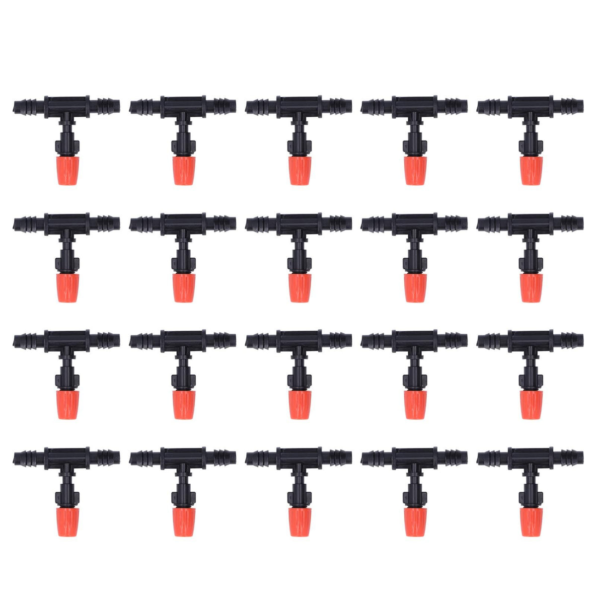 20pcs Drip Irrigation Nozzles Drip Irrigation Mister Heads for Garden Irrigation Agricultural Irrigation