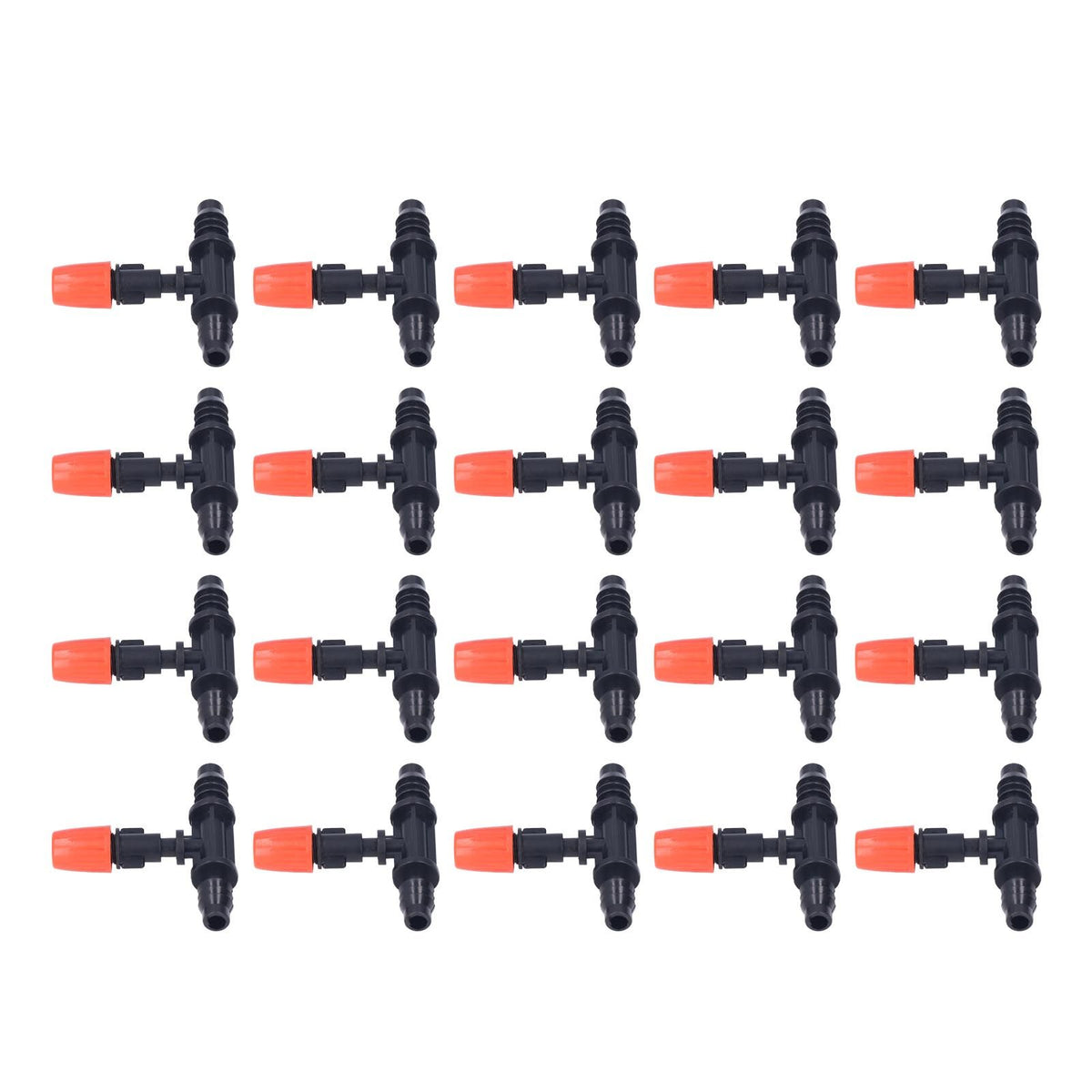 20pcs Drip Irrigation Nozzles Drip Irrigation Mister Heads for Garden Irrigation Agricultural Irrigation