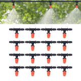 20pcs Drip Irrigation Nozzles Drip Irrigation Mister Heads for Garden Irrigation Agricultural Irrigation