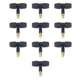 10Pcs Copper Atomizing Nozzles 8/11mm Adjustable Gardening Atomizing Nozzle with Tee Pipes for 8/11mm Capillary - Rear View