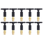 10pcs Atomizing Nozzles Removable Design Easy Installation Misting Spray Head for Greenhouse Seedling Cultivation