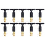 10pcs Atomizing Nozzles Removable Design Easy Installation Misting Spray Head for Greenhouse Seedling Cultivation