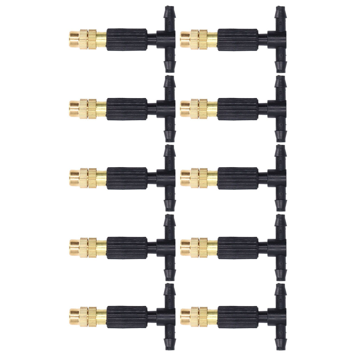 10pcs Atomizing Nozzles Removable Design Easy Installation Misting Spray Head for Greenhouse Seedling Cultivation