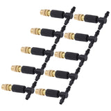 10pcs Atomizing Nozzles Removable Design Easy Installation Misting Spray Head for Greenhouse Seedling Cultivation