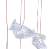 LED Solar Wind Chimes Color Change Waterproof Bird Wind Chimes Light for Courtyard Garden Patio