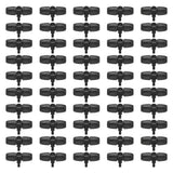 50pcs 8/12mm Hose Tee Fitting Tube Tee Connector Accessory for Garden Drip Irrigation Watering System