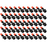 50pcs G1/2 Male Thread Misting Spray Nozzle Adjustable Water Spray Head Atomizing Nozzle for Garden Irrigation