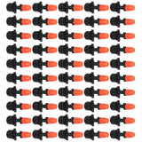 50pcs G1/2 Male Thread Misting Spray Nozzle Adjustable Water Spray Head Atomizing Nozzle for Garden Irrigation - Close-Up Angle
