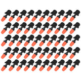 50pcs G1/2 Male Thread Misting Spray Nozzle Adjustable Water Spray Head Atomizing Nozzle for Garden Irrigation