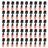 50pcs G1/2 Male Thread Misting Spray Nozzle Adjustable Water Spray Head Atomizing Nozzle for Garden Irrigation