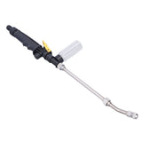 Jet Washer High Pressure Super Impact Detachable Adjustable Foam Water Sprayer for Garden Watering Car Washing - Close-Up Angle