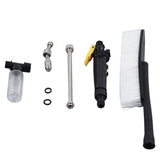 G3/4 High Pressure Power Washer Wand with Brush Adjustable Nozzle Flexible Power Washer Wand for Car Wash